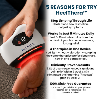 HeelThera™ - Natural Plantar Fasciitis Relief Device