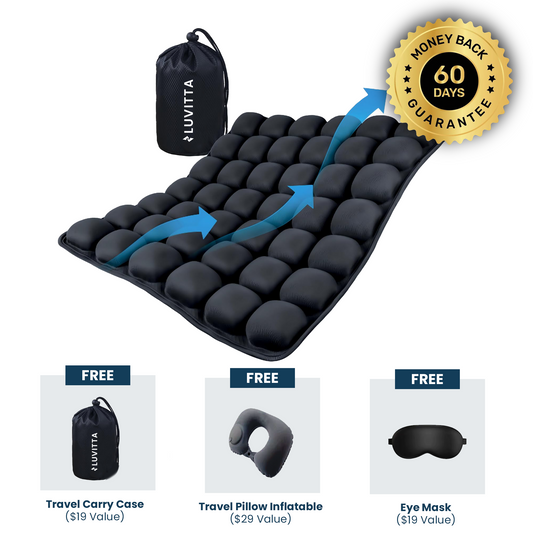 AirGrid™ Pain-Free Travel Cushion