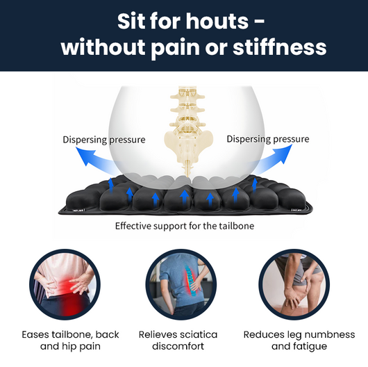 AirGrid™ Pain-Free Travel Cushion