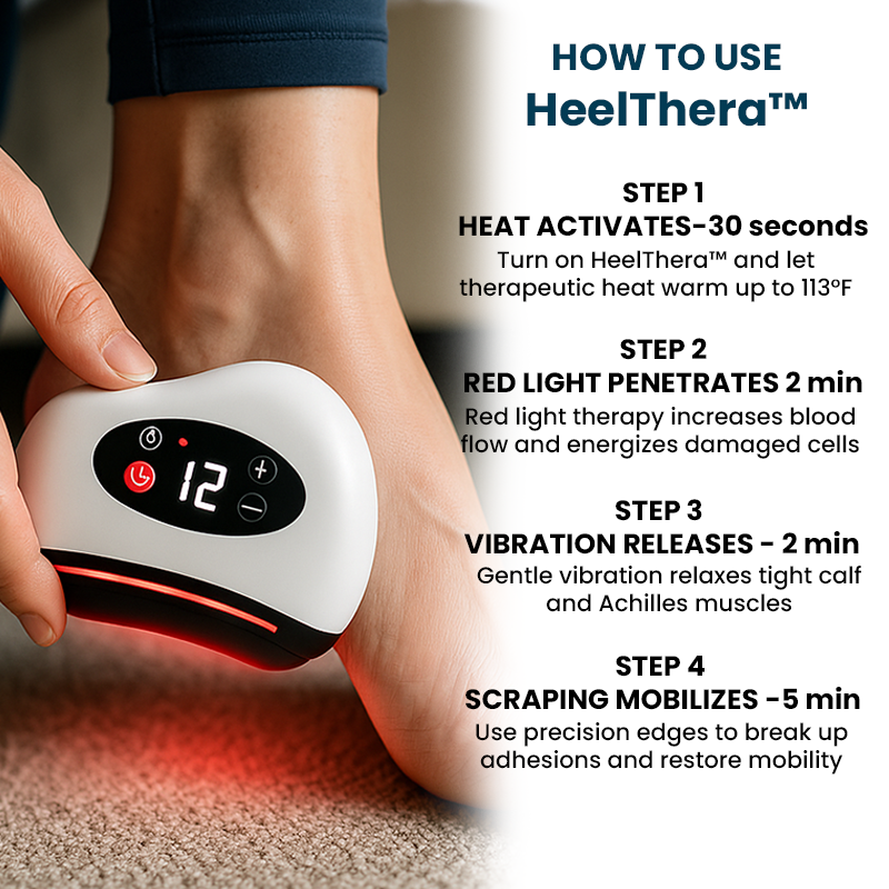 HeelThera™ - Natural Plantar Fasciitis Relief Device