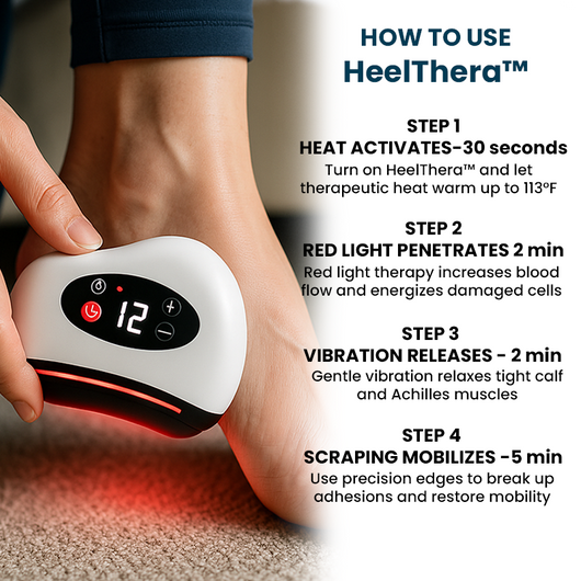 HeelThera™ - Menopause Fascia Rehydration Device